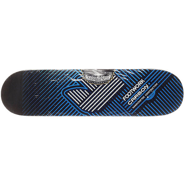 фото Дека для скейтборда для скейтборда Footwork Carbon Fusion Blue 32.5 x 8.25 (21 см)