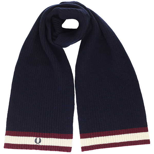 фото Шарф Fred Perry Bomber Tipped Scarf Navy