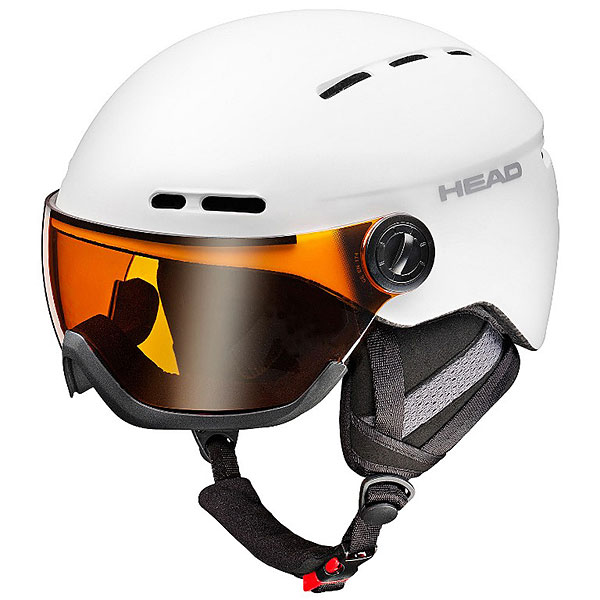 фото Шлем для сноуборда Head Knight Pro С Визором (2 Визора В Комплекте) White
