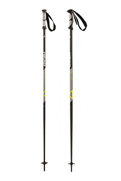 фото Лыжные палки Head Multi S 18 Mm Black White Yellow