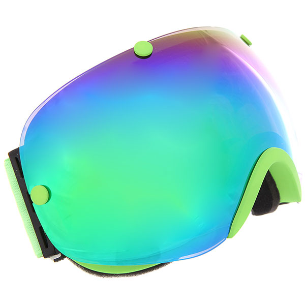 Маска для сноуборда Vizzo Spherix Green Mirror 
Маска для сноуборда Vizzo Spherix Green Mirror