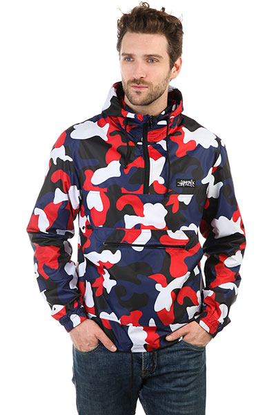 где купить Анорак Anteater Stripe Camo Red по лучшей цене