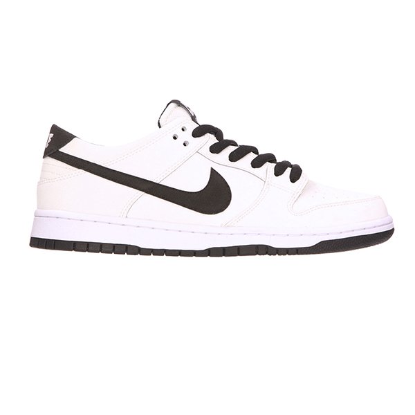 nike dunk low white black