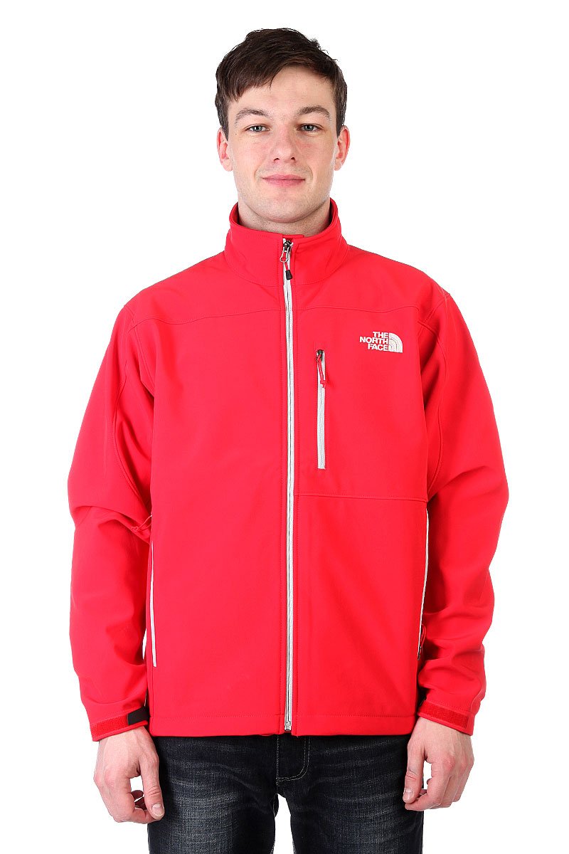 north face apex bionic red