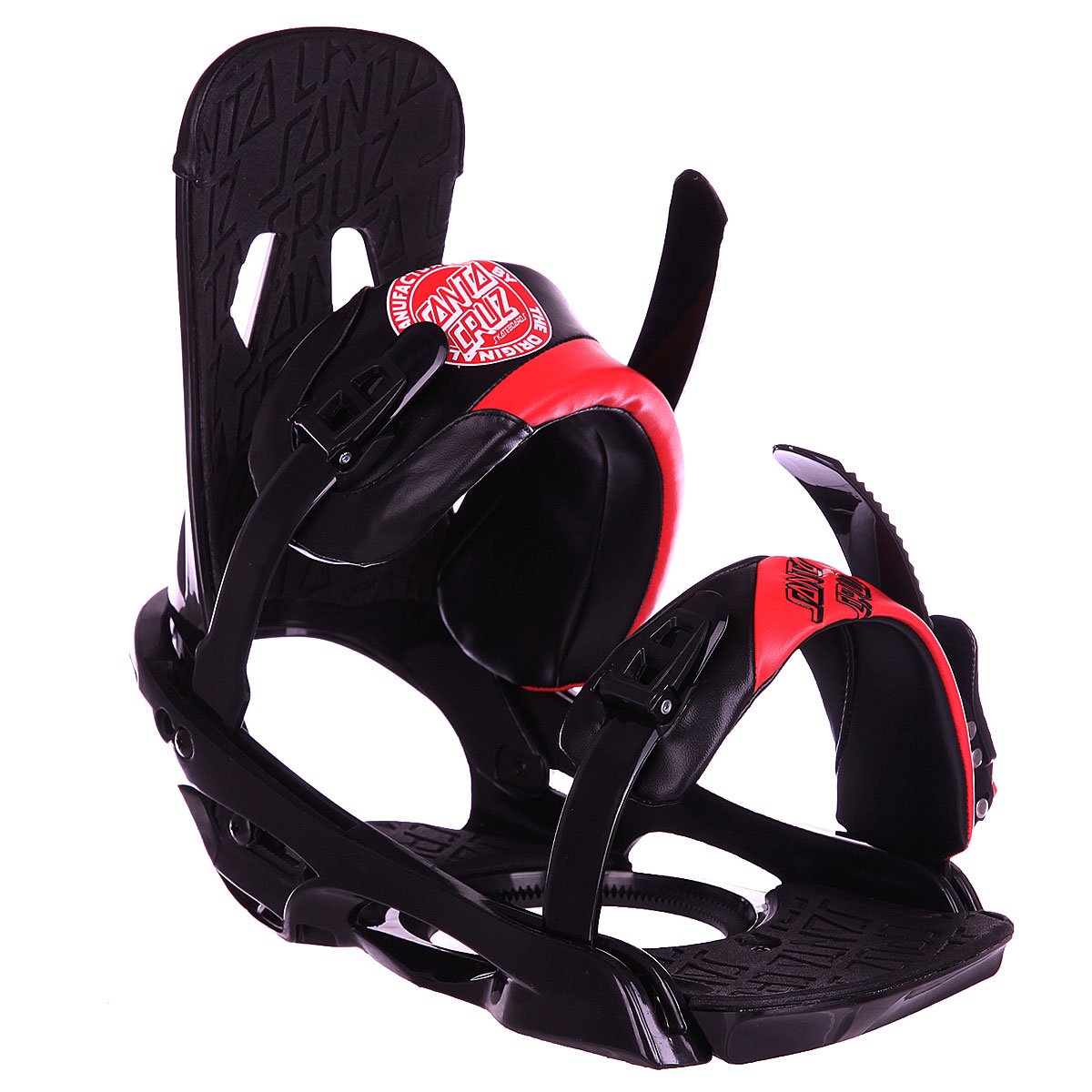 Купить крепления для сноуборда Santa Cruz Sigma Emy Black/Red в интернетмагазине Proskater.ru