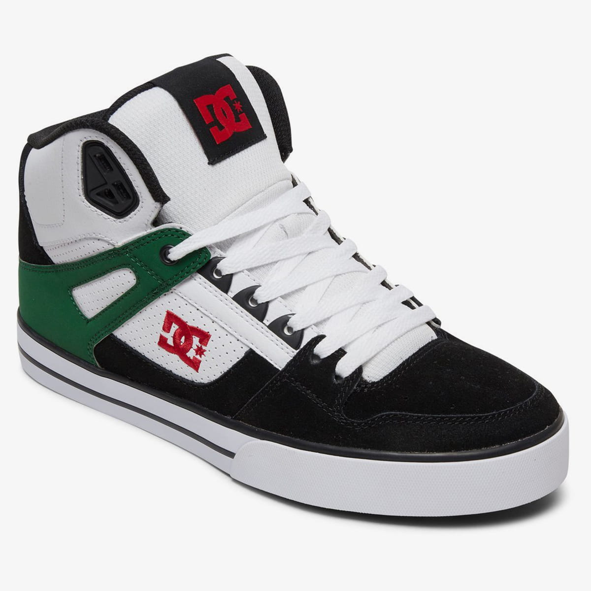 DC Shoes Pure Ht Wc White/Green/Black 