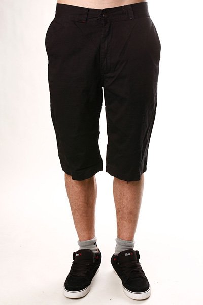 фото Классические мужские шорты Independent Hewitt Chino Plague Black