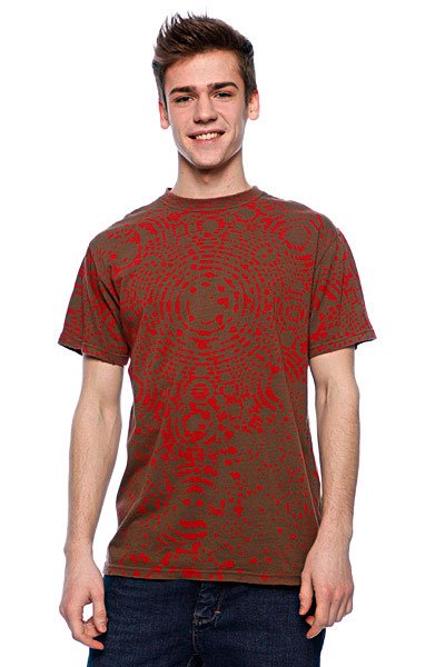 

Футболка Fallen Custom Knits Crew Oxblood/Ripple Подарок