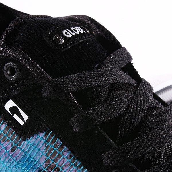 Купить кеды высокие Globe Haslam Sabaton Black/Neo Snake