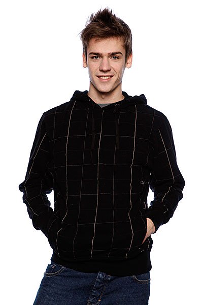 

Толстовка Globe Crossword Hooded Sweat Black