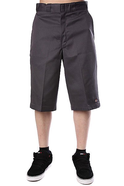 фото Классические мужские шорты Dickies 15 Work Short W/Cell Phone Pocket Charcoal