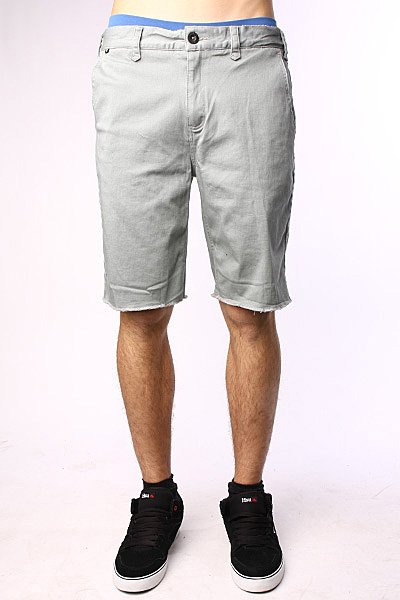 фото Джинсовые мужские шорты Fallen Jt Sig Chino Short Slate Grey