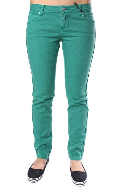 фото Джинсы узкие женские Ezekiel Tori Skinny Pant Green