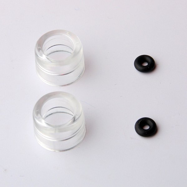 Купить запчасти для йо-йо Yo-Yo Factory Hubstacks + O-Rings Clear