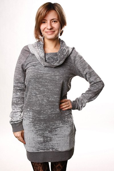 фото Платье женское Insight Gritty Sweater Dress Pale Grey