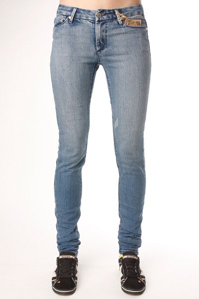 фото Джинсы узкие женские Insight Beanpole Skinny Stretch Mid Blue Stone