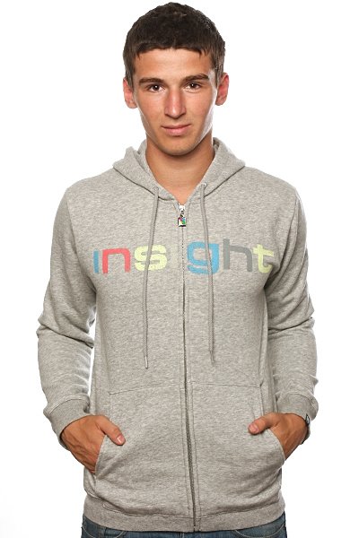 фото Толстовка классическая Insight Crayon Slug Hood Grey Marle