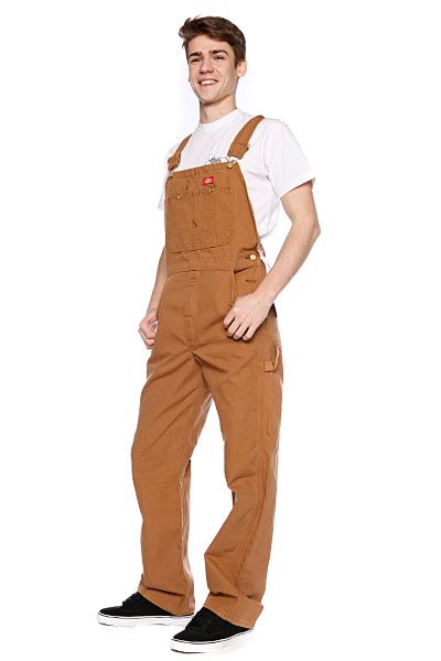 фото Комбинезон Dickies Duck Bib Overall Brown Duck