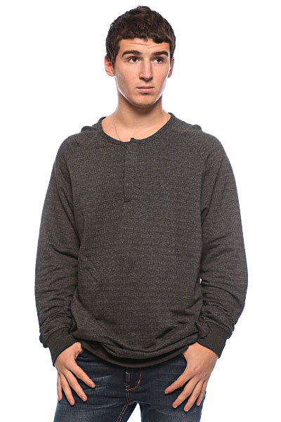 фото Лонгслив Ezekiel Everest Pullover Henley Black