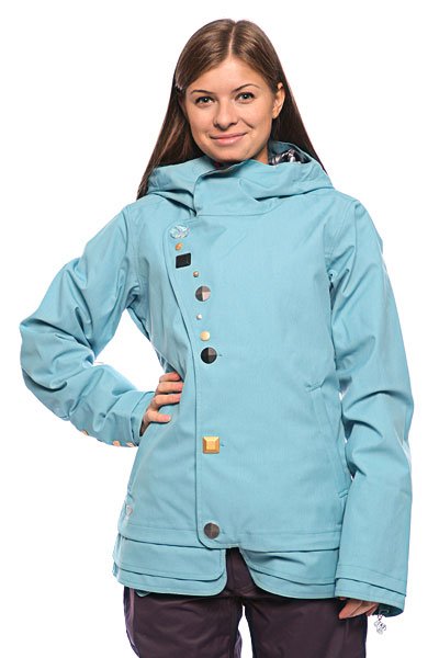 фото Куртка женская Oakley Gb Eco Shell Jacket Solar Blue