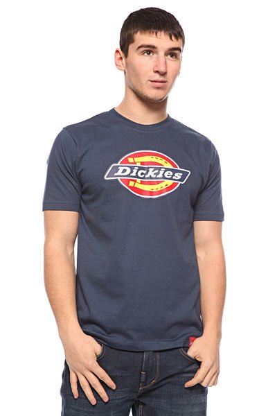 фото Футболка Dickies Horseshoe Tee Navy Blue