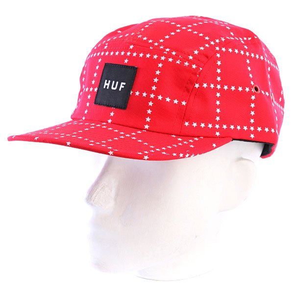 фото Бейсболка Huf Star Box Volley Red