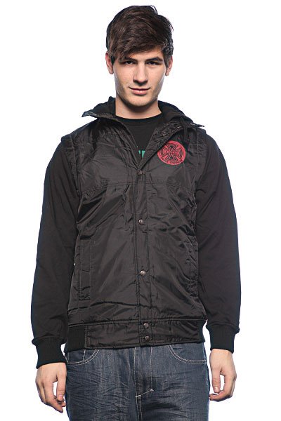 фото Ветровка мужская Independent Chance Quilted Vest Black