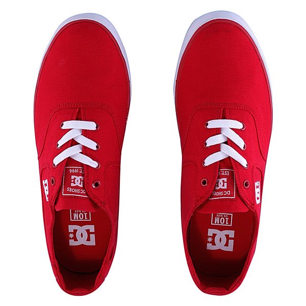 DC Flash Tx Shoe Athletic Red White Proskater.ru