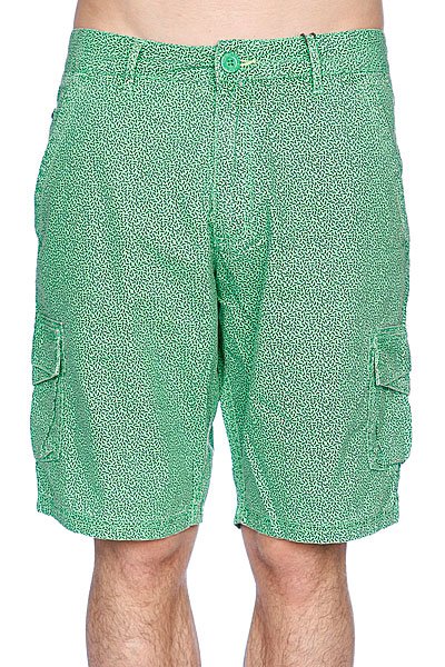 фото Классические мужские шорты Globe Wiggle Short Black/Green