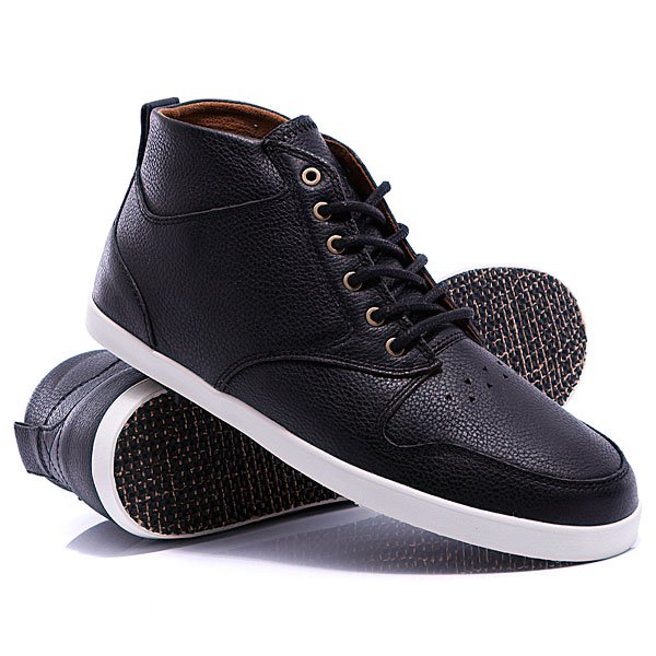 фото Кеды кроссовки высокие Element Bowery Mid Black