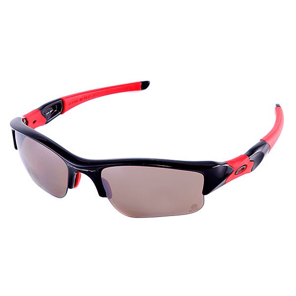 фото Очки Oakley Flak Jacket Xlj Kdv Pol Black Ti Iridium Polarized