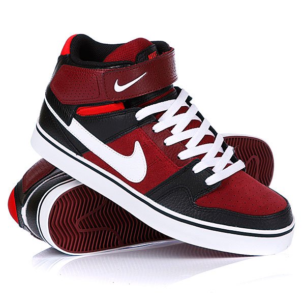 Nike Mogan Mid 2 SE Team Red White