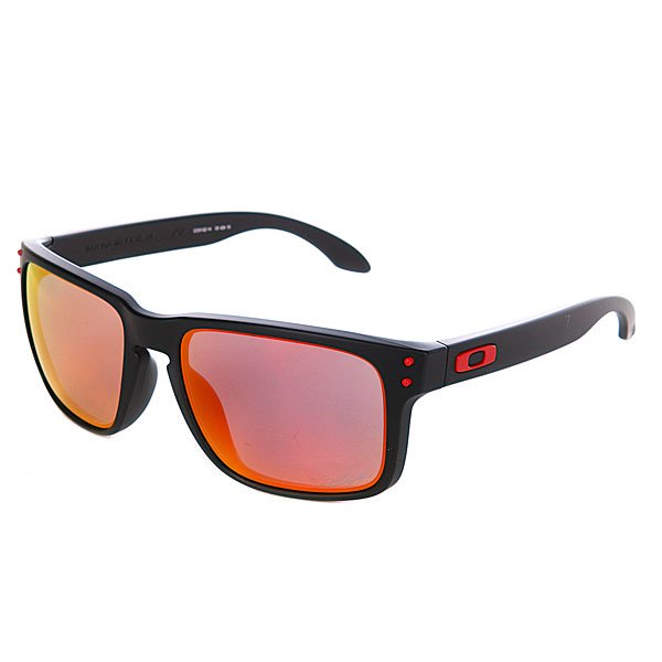 Oakley Holbrook Ducati Matte Black W Ruby Irid