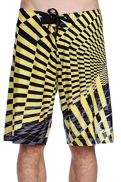 фото Пляжные мужские шорты Oakley Blade Boardshort Black/Yellow