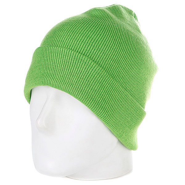 фото Шапка Urban Classics Flap Beanie Lime Green