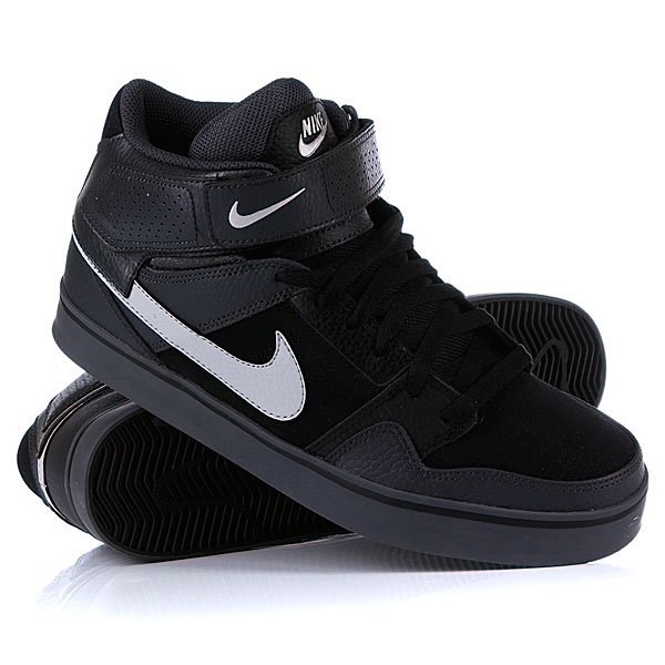 Nike Mogan Mid 2 SE Anthracite Metallic Silver Proskater.ru