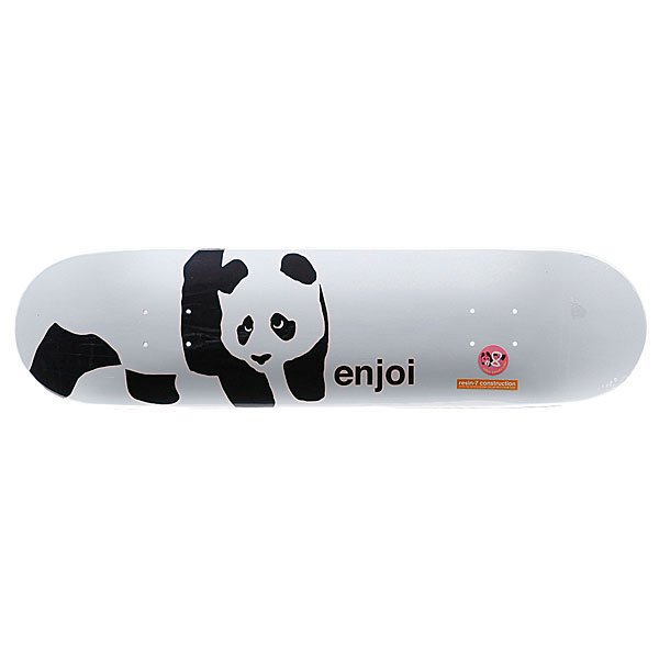 фото Дека для скейтборда Enjoi Panda Logo Wide R7 Whitey 31,9 In 8,0 (20,3 см)