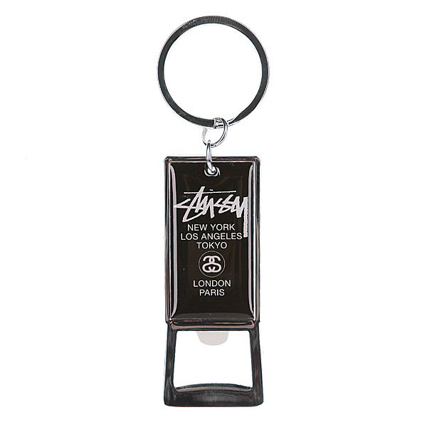 

Брелок Stussy Stack Opener Keychain Black