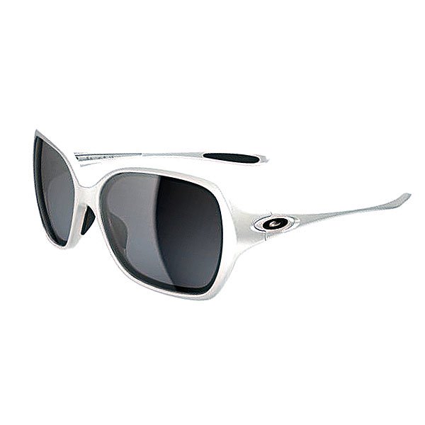 фото Очки женские Oakley Overtime Polished White W/Black Grey Grad