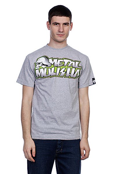 фото Футболка Metal Mulisha New Paint Heather Grey