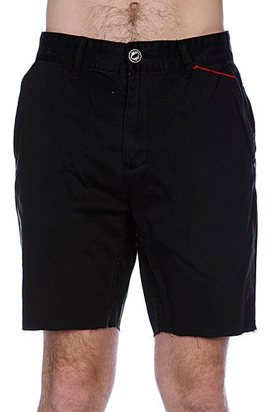 фото Классические мужские шорты Globe Bruce Walkshort Black