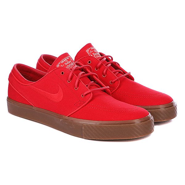 Nike janoski red and white online