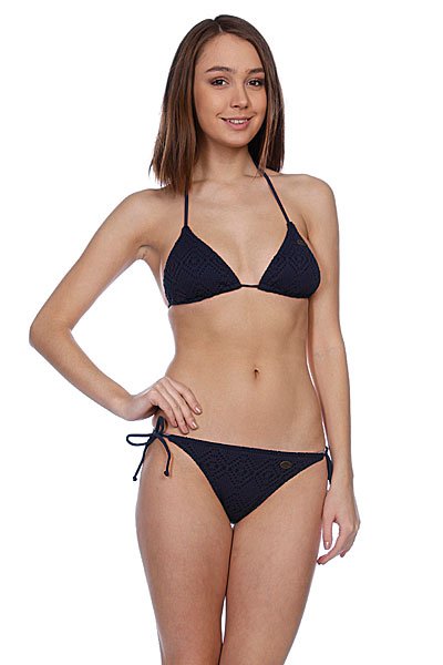 фото Купальник женский Roxy Crochet Bikini Tie Sides Navy