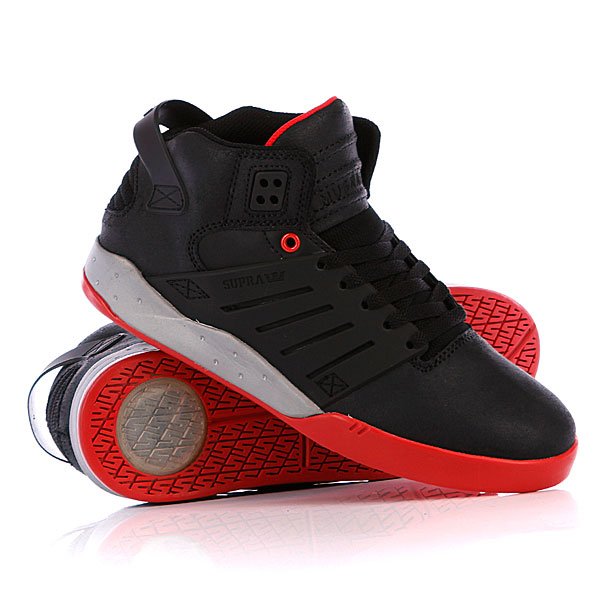 All red supra skytop 3 best sale