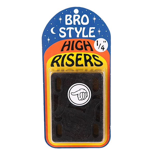 

Подкладки для скейтборда Bro Style 1/4 High Risers