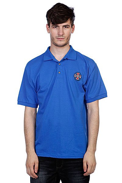 фото Поло Independent Truck Co Polo Shirt Royal Blue