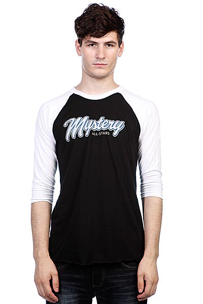 фото Лонгслив Mystery All Stars Raglan Black/White