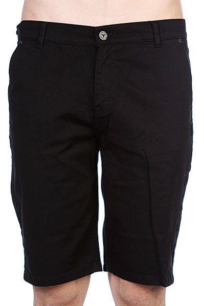 фото Классические мужские шорты Fallen Byron Chino Short Black