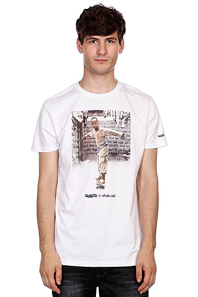 фото Футболка Volcom Skate Aid Ss White