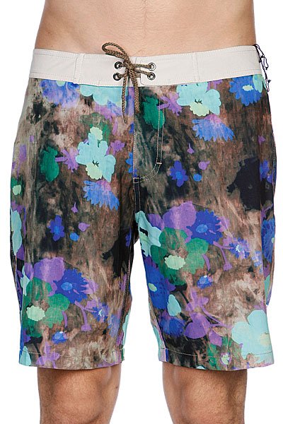 фото Пляжные мужские шорты Analog Flores Brdshort Blue